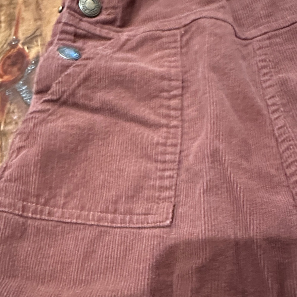 Rylee + Cru Chocolate Overalls - Picture 3 of 3